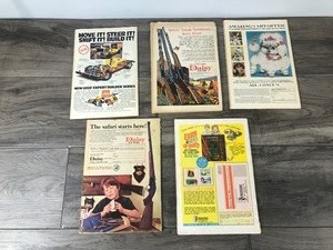 lot 239 image: Lot of 5 Vintage Comic Books - List of comics are listed in description