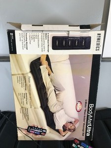 lot 266 image: Body Mat Ultra - 5 Motor Wave Action Massage Mat with Original Box