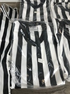 lot 282 image: Sports Referee Shirts & Pull Over Jerseys - All of them are new in the package except for 1 - sizes listed in description