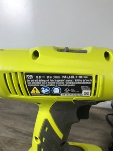 lot 335 image: Ryobi P209 18volt 38 drive cordless drill with Battery & Charger