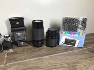 lot 365 image: Lot of Cameras and Equipment - List of items is listed in description