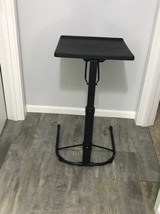 lot 415 image: Adjustable TV Stand - Max Height 30 - Tray 16.75