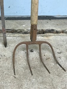lot 493 image: Lot of Vintage Pitch Forks
