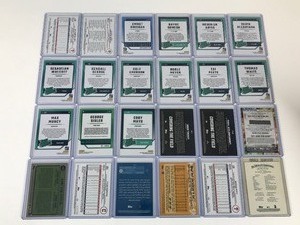 lot 561 image: Lot of 24 Collectible Baseball Cards - Aaron JudgeRoger Maris - Tyler Freeman - Ken Griffey Jr. - Bo Jackson & More