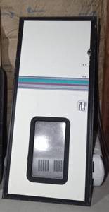 lot 159 image: Camper door with screen door and weather stripping