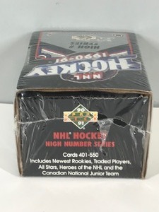 lot 573 image: 1990-91 NHL Hockey High # Series Cards - The Collectors Choice Upper Deck