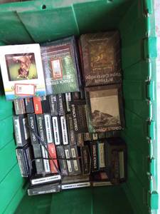 lot 131 image: tote of 8 tracks