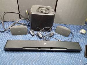 lot 81 image: Pok surround sound system