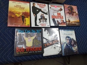 lot 78 image: Safe and 7 DVDs