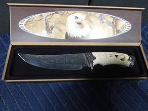 lot 70 image: Eagle knife in case
