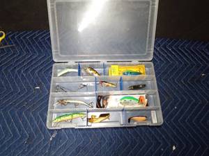 lot 58 image: Flambeau tackle box of tackle