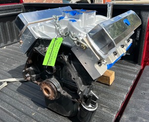 lot 4A image: New built Olds Engine 455 Bored .030 over 10.2-1 Compression & Accessories - See Description & Pictures for More info