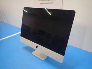 lot 10 image: Apple&nbspiMac13,1 A1418 AIO PC &nbspINTEL CORE I7-3770S 3.1 Ghz  16GB DDR3 SDRAM  1TB HDD  121GB HDD  Includes IOS and power cable  small chip and cracks in bottom left corner