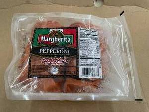 lot 33 image: Margherita Sliced Sandwich Style Pepperoni - 32 oz