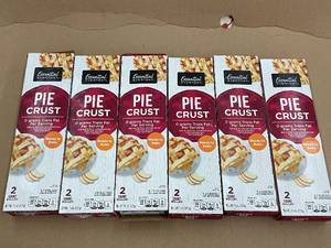 lot 39 image: Lot of 6 Essential Everyday Pie Crusts - 2 Count Each