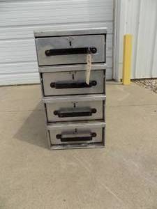 4 Drawer Alum Work Box