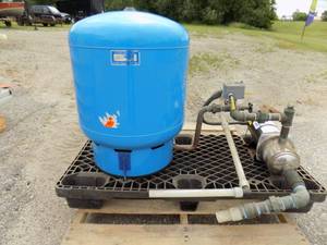 Pump & Pressure Tank Setup