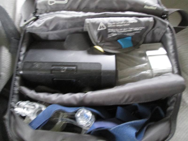 Respironics REMstar Plus M-Series Air Sense-10 C-Pap machine with carrying case and everything shown in pics