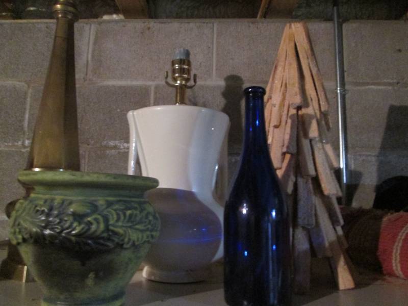 Artistic Lamp and vase decor...