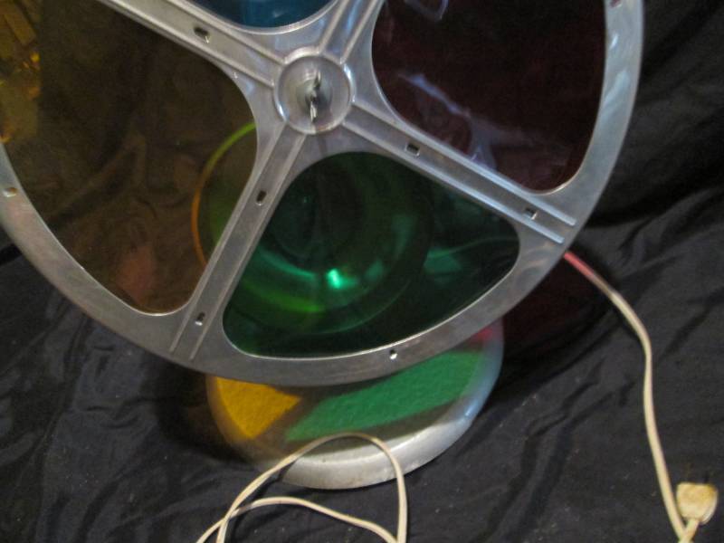 Colorfully Crafted Movie reel style Light