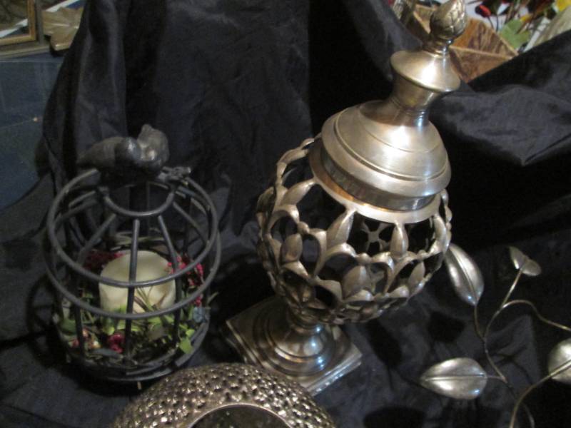 Fancy finding Decorative Satin Nickle and Wrought Iron home decor
