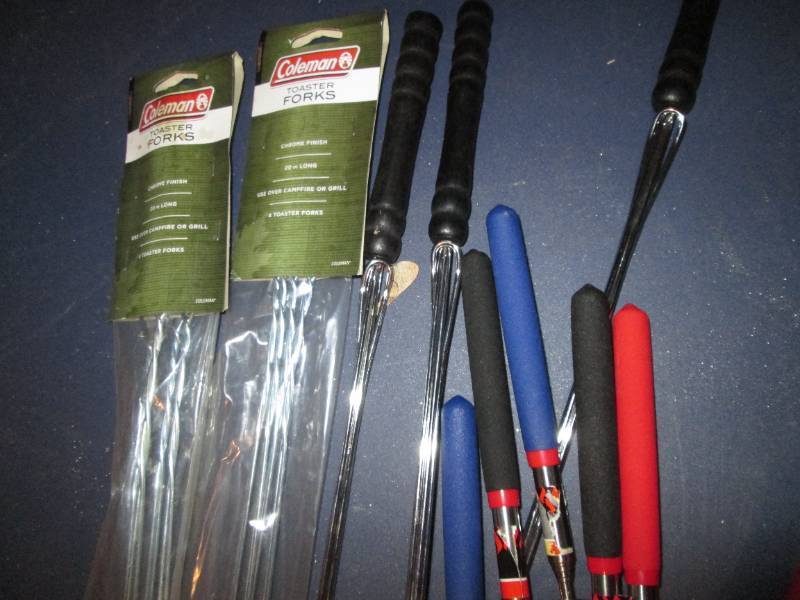 Hearty handful for Campers ww present Toasting forks
