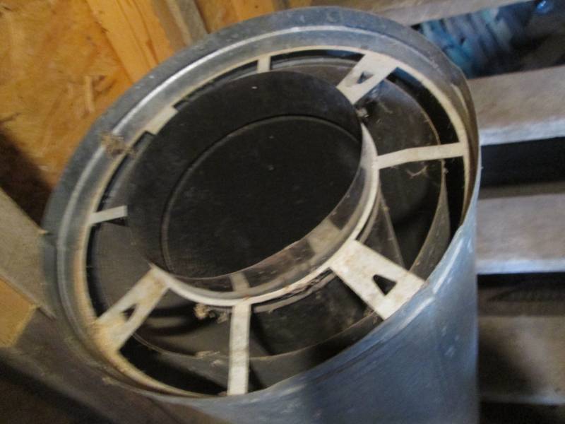 14in  48in Insulated Stove Pipe section