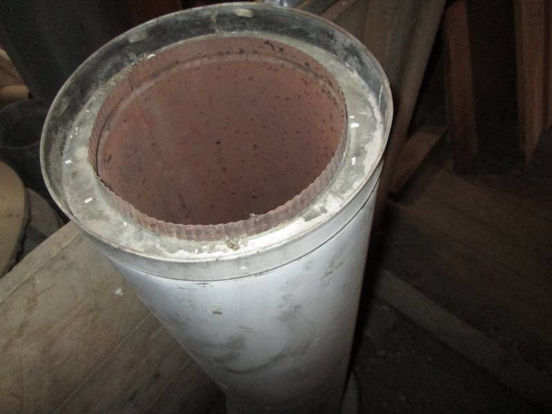 14in  48in Insulated Stove Pipe section