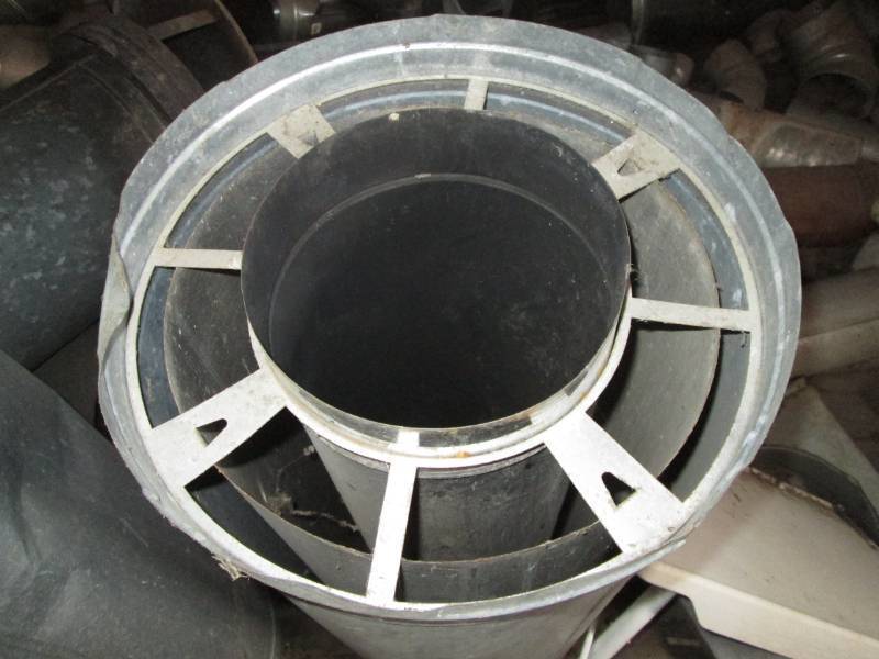 14in  48in Insulated Stove Pipe section