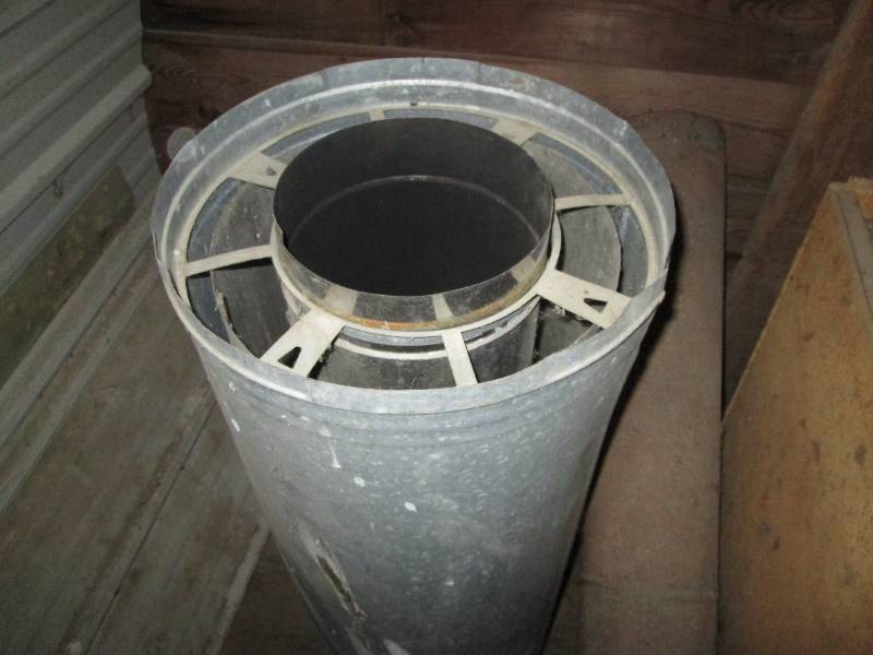 14in  48in Insulated Stove Pipe section
