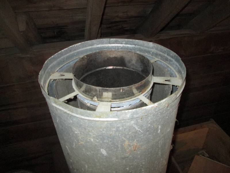 14in  48in Insulated Stove Pipe section