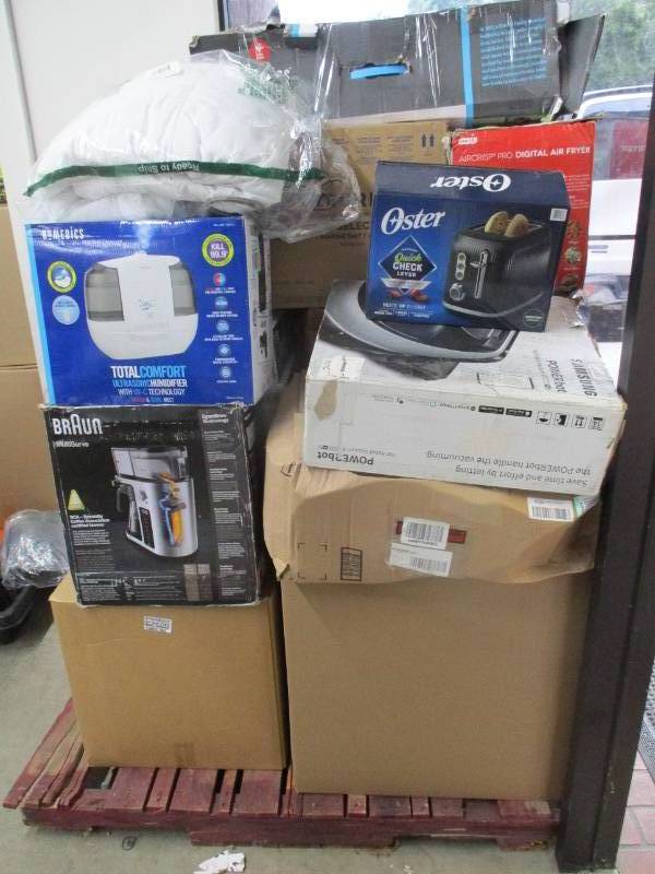 lot 412 image: WholesaleSalvage Pallet - TOOLS, SMALL APPLIANCES AND MORE