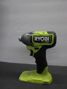 lot 212 image: RYOBI ONE HP 18V Brushless Cordless 14 in. Impact Driver (TOOL ONLY) - PBLID01B NEW, TESTED, WORKS
