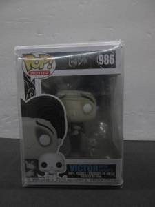 lot 219 image: Funko Pop & Buddy Corpse Bride - Victor , Multicolor, 3.75 inches (49045) MISSING SCRAPS (DOG) GOOD CONDITION