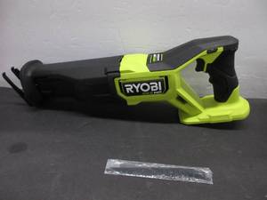 lot 233 image: RYOBI ONE HP 18V Brushless Cordless Reciprocating Saw (Tool Only) USED, TESTED, WORKS