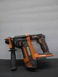 lot 234 image: Rigid R86711B OCTANE 18-Volt Cordless Brushless 1 inch SDS-Plus Rotary Hammer (Tool Only) SLIGHTLY USED, TESTED, WORKS