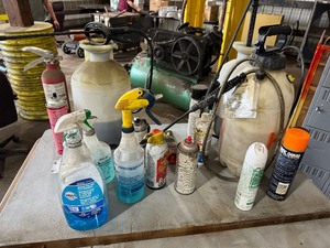 lot 67 image: Lubricants and Cleaners