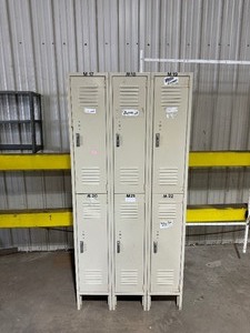 lot 69 image: Lyon Six Door Locker