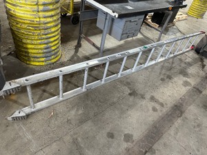 lot 78 image: 12 Werner Aluminum Ladder