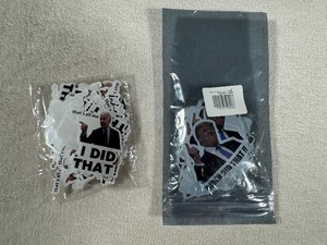 lot 133 image: Biden - I did That and Trump - Biden Did That Stickers