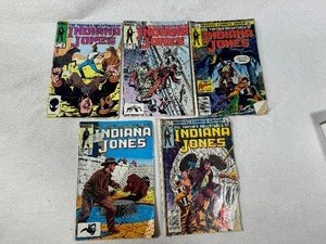 lot 117 image: Vintage Indian Jones Comic Books