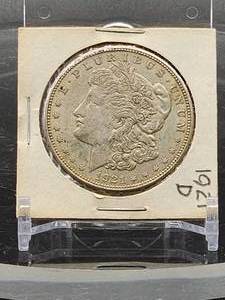 lot 94 image: 1921-D U.S. Mint Silver Morgan Dollar