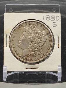 lot 29 image: 1880-S U.S. Mint Silver Morgan Dollar