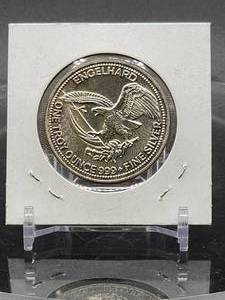 lot 4 image: Engelhard One Troy Ounce .999 Fine Silver Round