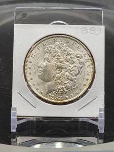 lot 6 image: 1883 U.S. Mint Silver Morgan Dollar