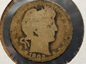 lot 77 image: (3) Assorted U.S. Mint Silver Quarters