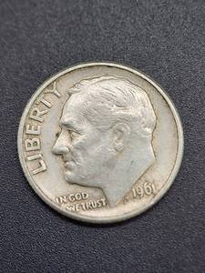 lot 80 image: (9) Assorted U.S. Mint Silver Roosevelt Dimes