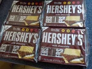 6 x 4 packs Hersheys Full Size Candy Bars