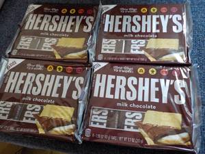 6 x 4 packs Hersheys Full Size Candy Bars