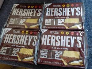 6 x 4 packs Hersheys Full Size Candy Bars